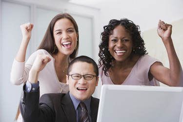 Student team is happy with their success